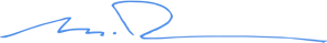 signature of M.B. Ryan