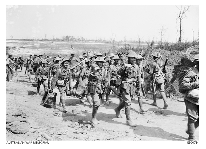 Australian machine gunners in France in 1916