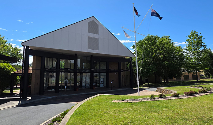 The Shedden Building Exterior at the Australian Defence College