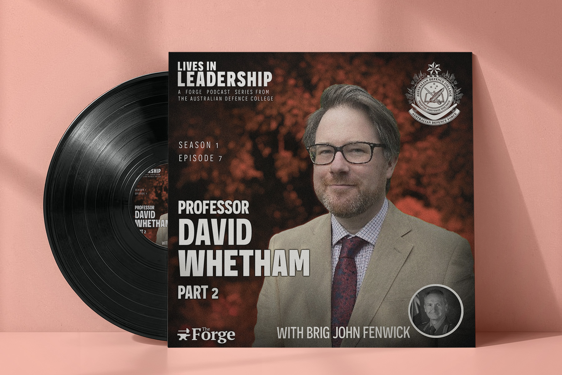 Part two David Whetham Cover art as a Vinyl Album Cover