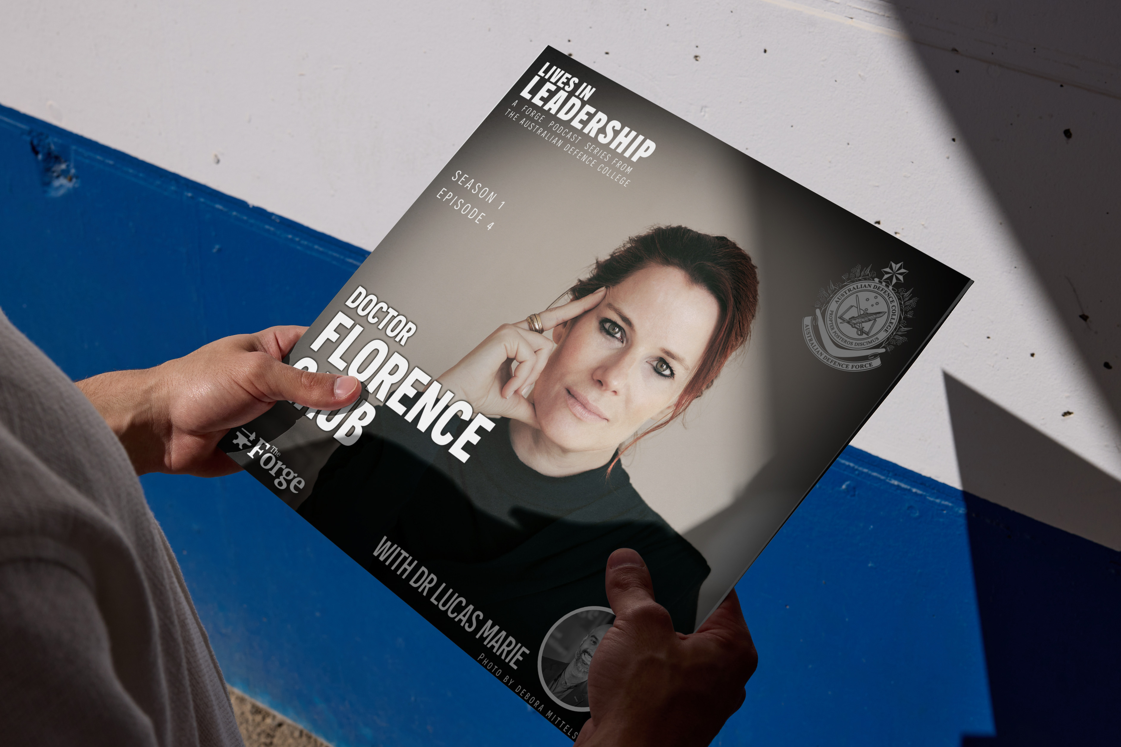 S01E04 Dr Florence Gaub - Cover Art as a vinyl album cover