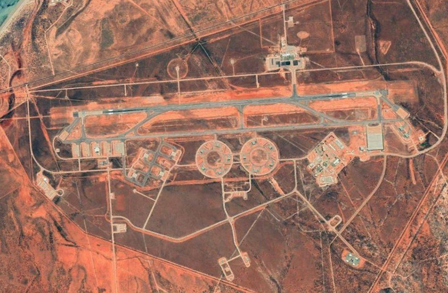Satelite view of a regional airport in WA