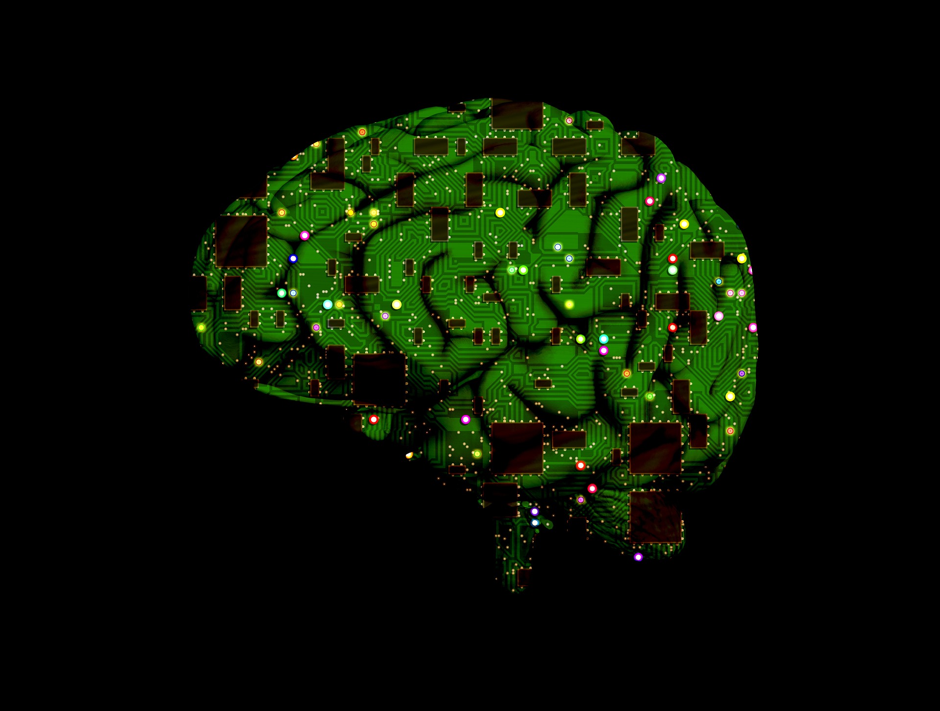 Brain made of microchips