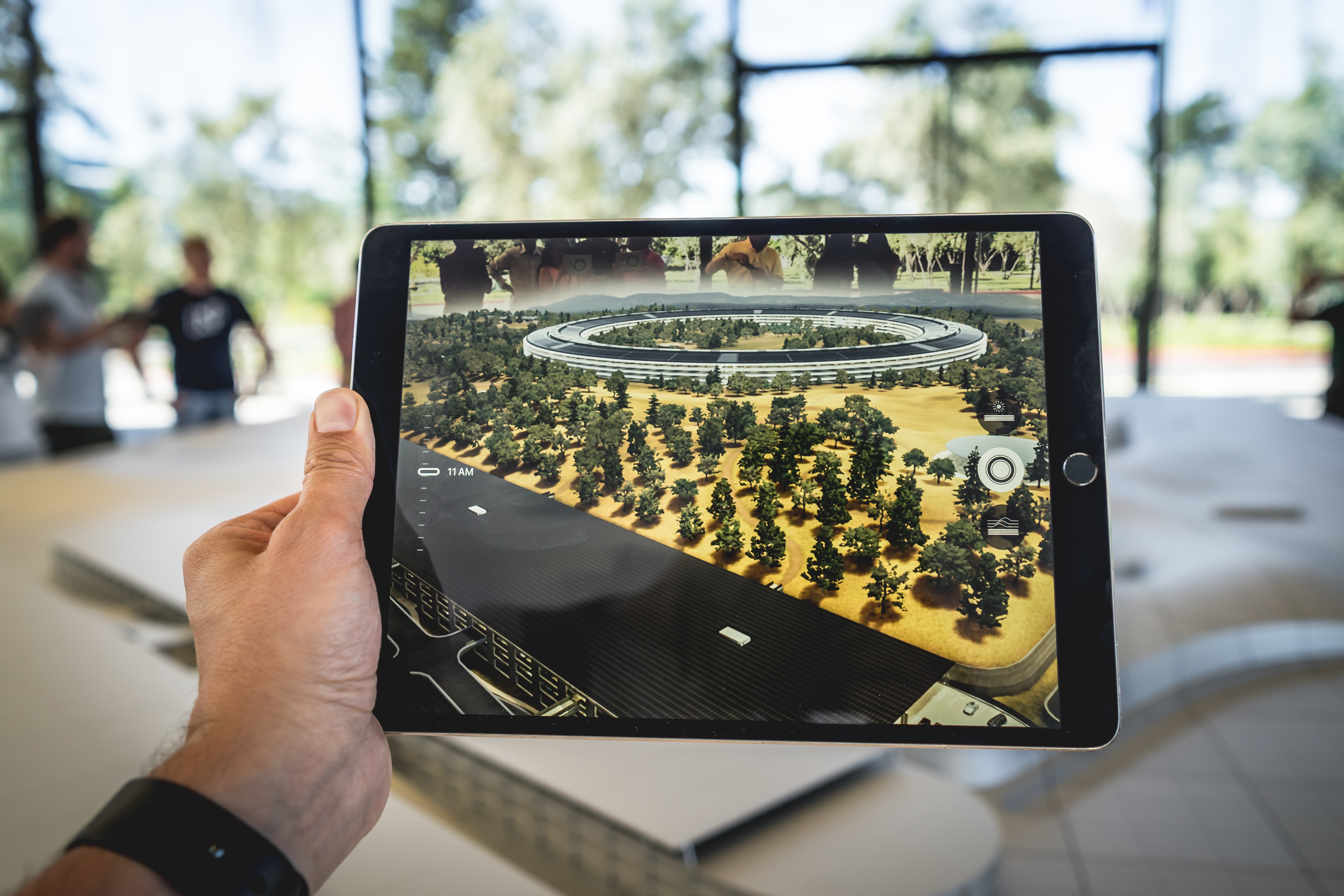 Augmented Reality on Tablet