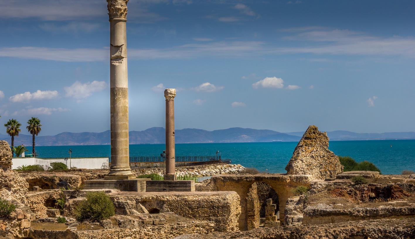 Ruins in Modern Cathage