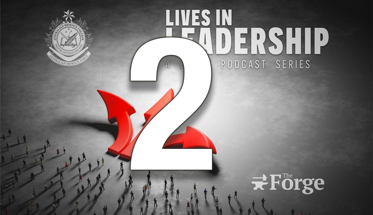 Lives in Leadership Banner with a 2 superimpose on it