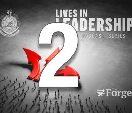 Lives in Leadership Banner with a 2 superimpose on it