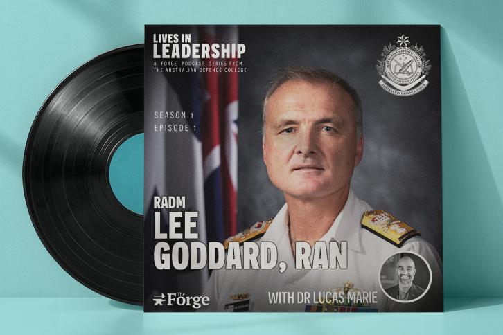 LiL Cover art for Episode 1 Lee Goddard, as a vinyl LP sleeve