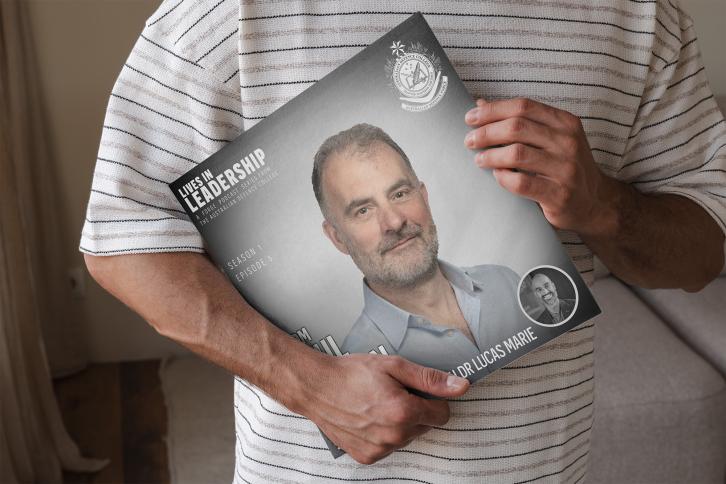 S01 E05 RADM Paul Halton - As a vinyl Album cover