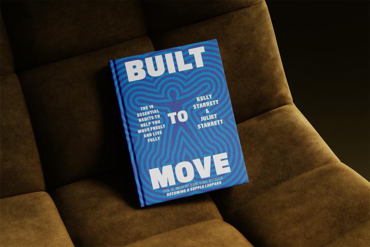 A Book  sitting on a chair