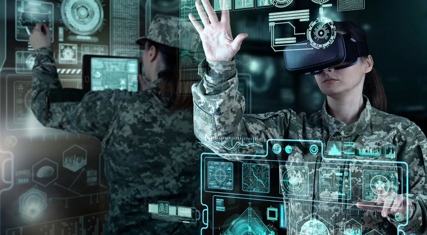 Soldiers using Data Analytics