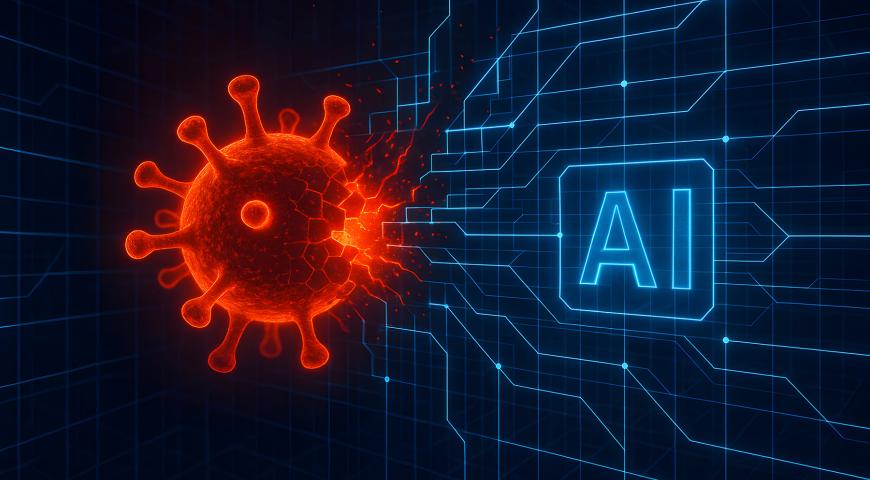 Virus attacking an AI