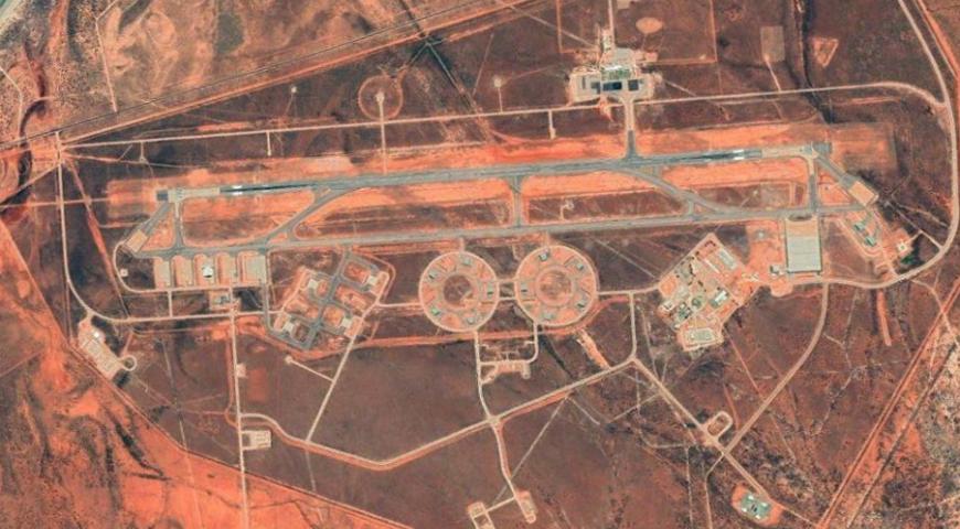 Satelite view of a regional airport in WA