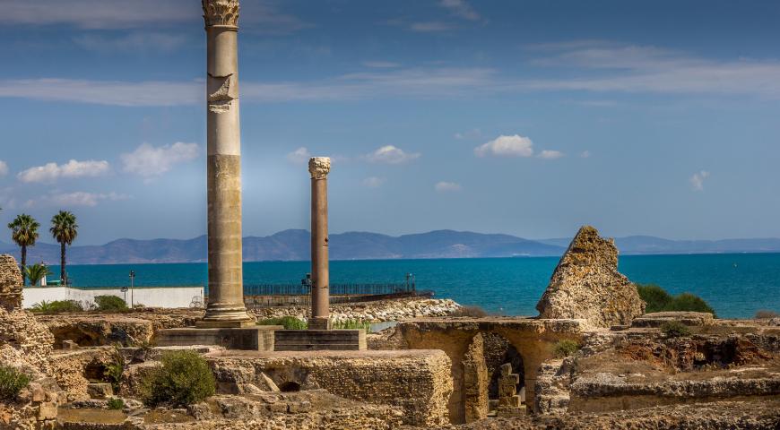 Ruins in Modern Cathage