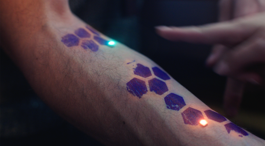 Glimpse: How Electronic Tattoos Will Change The World — And Ourselves