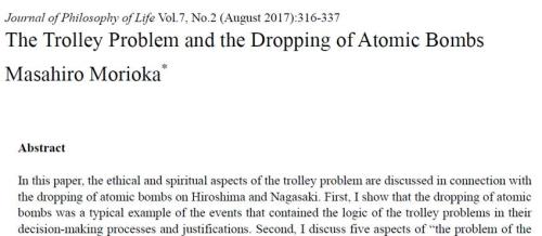 Trolley Problem News Article