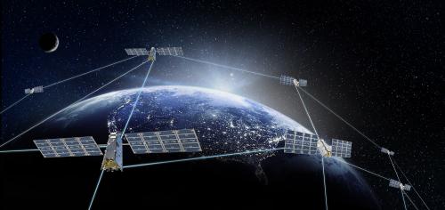 satellites in orbit around earth