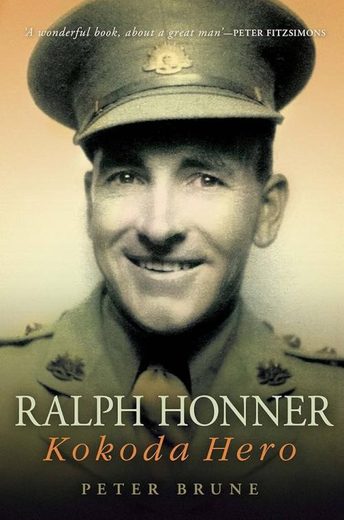 Book cover of Ralph Honner Kokoda Hero featuring a portrait of the eponymous hero.