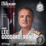 S01E01 - Cover art featureing RADM Lee Goddard RAN (Retd)