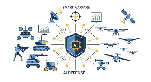 Artificial Intelligence applications in miltary systems