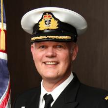 Captain Quentin Randall, RNZN, portrait